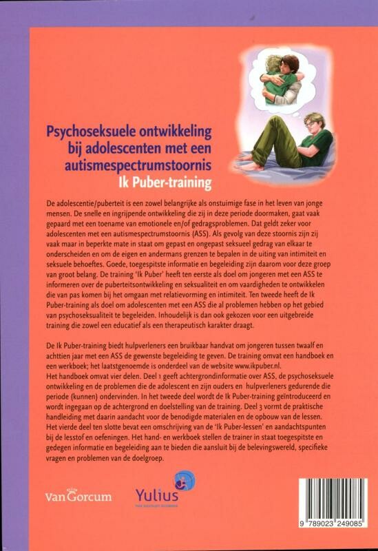 Psychoseksuele ontwikkeling bij adolescenten met een autismespectrumstoornis / Gezonde toekomst achterkant