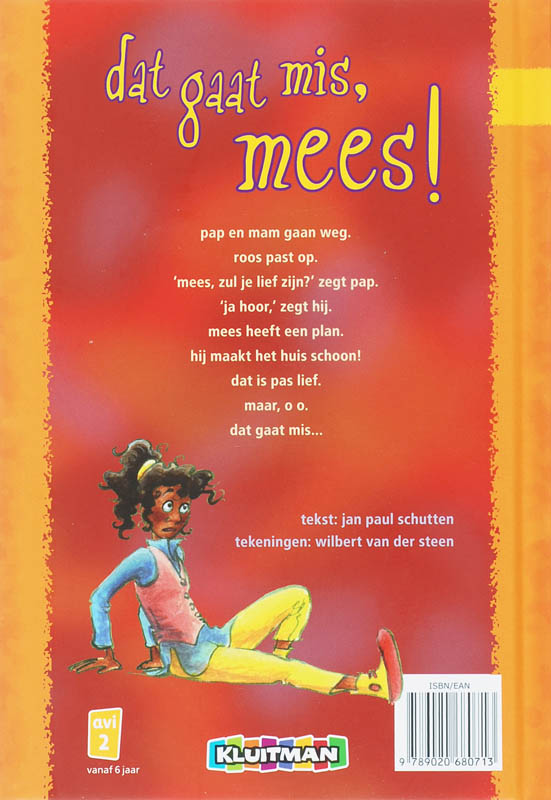 Dat gaat mis Mees! / Klavertje een-serie achterkant