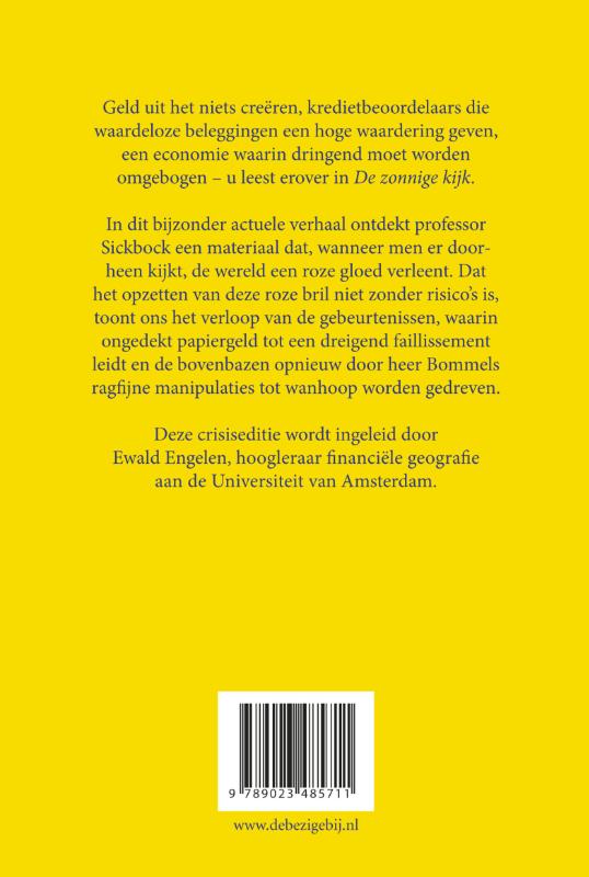 De zonnige kijk achterkant
