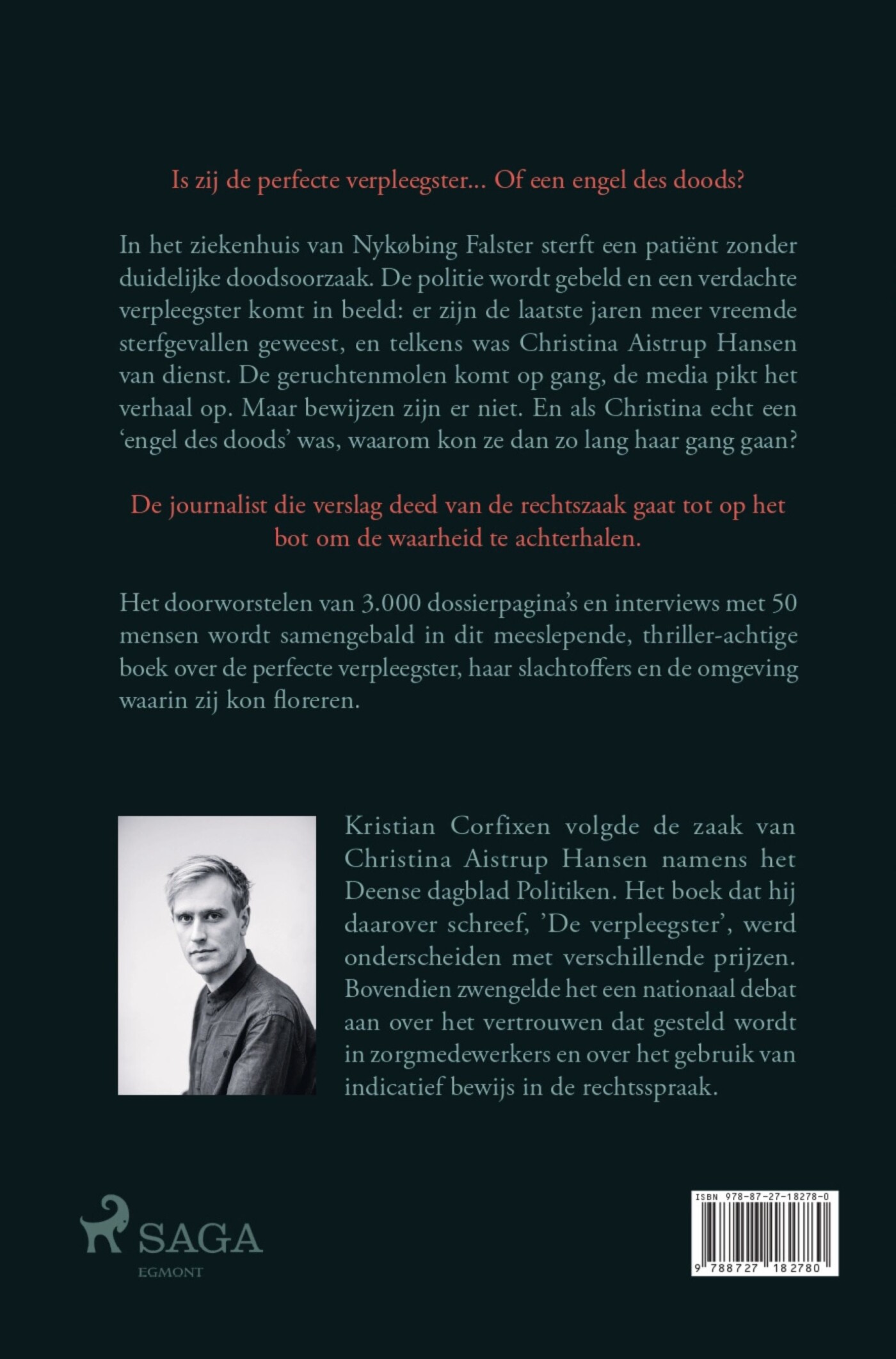 De verpleegster achterkant