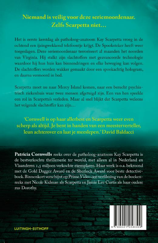 Scherp geweld / Kay Scarpetta / 29 achterkant