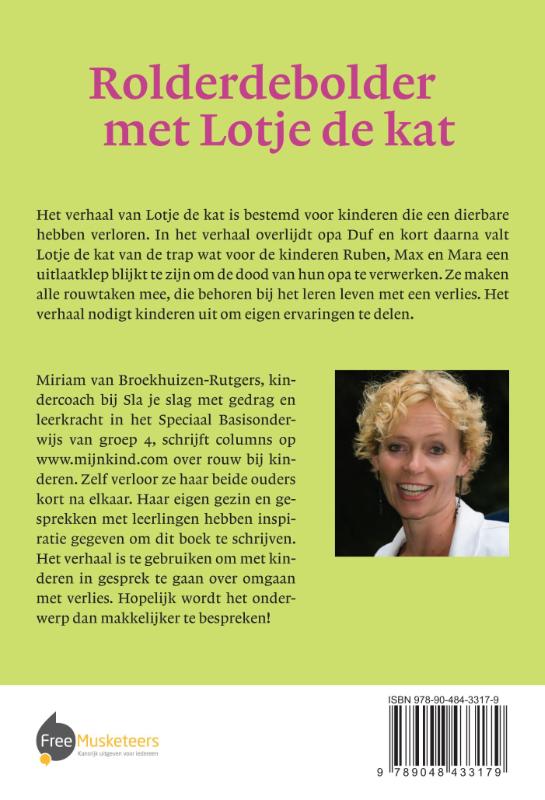 Rolderdebolder met Lotje de kat achterkant