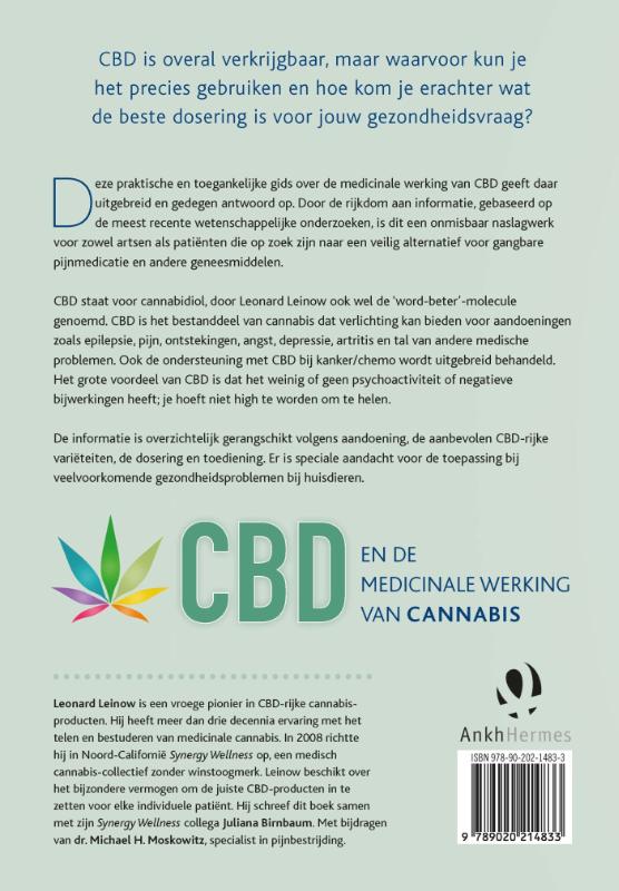 CBD en de medicinale werking van cannabis / CBD achterkant