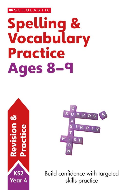 boekenbalie_9781407141909_cover Spelling and Vocabulary Workbook (Year 4)