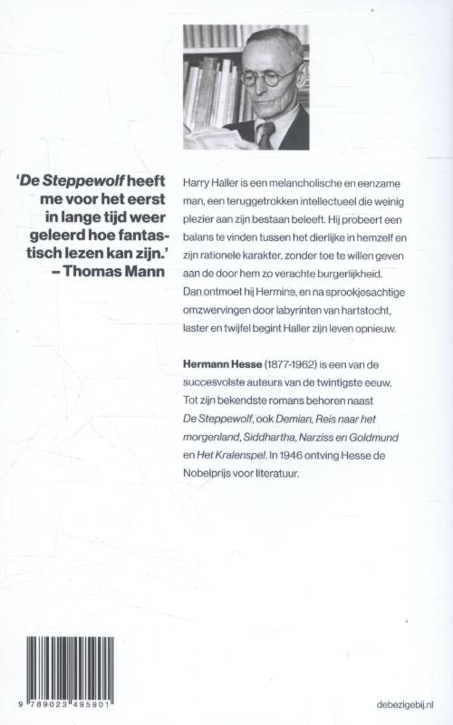 De steppewolf achterkant