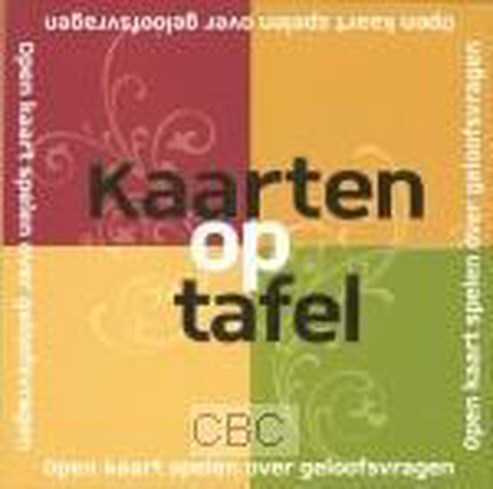 SPEL  KAARTEN OP TAFEL 2