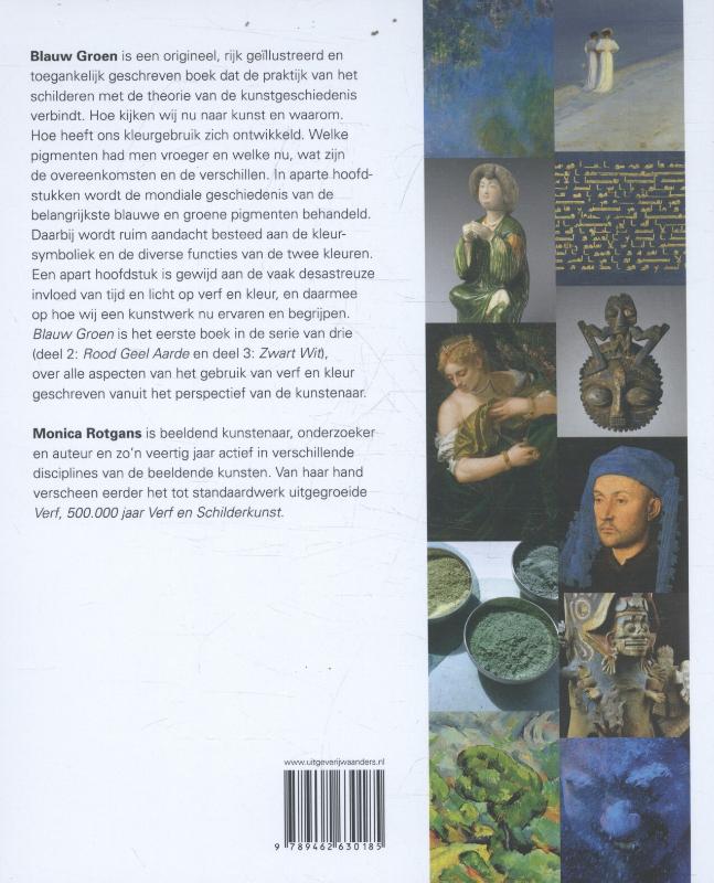 Blauw groen achterkant