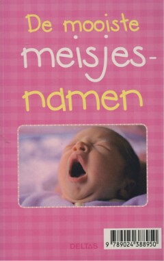 De mooiste jongens / meisjesnamen achterkant