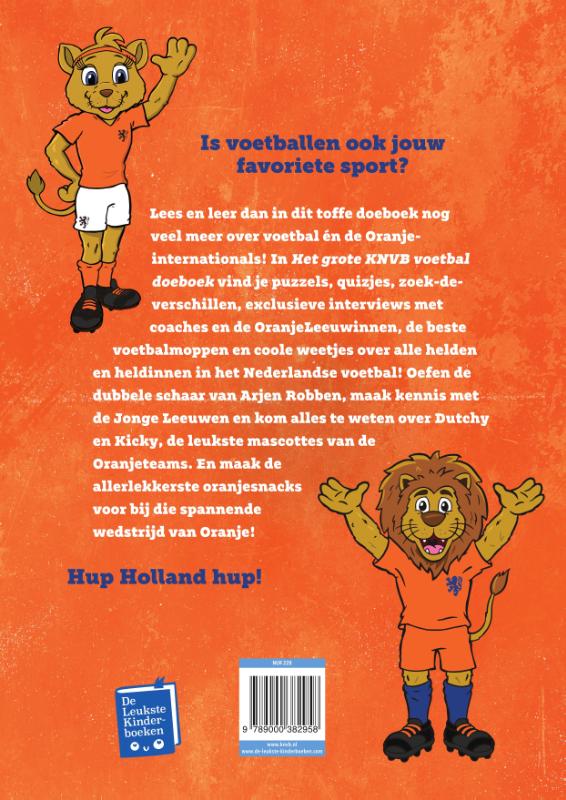 Het grote KNVB voetbal doeboek achterkant