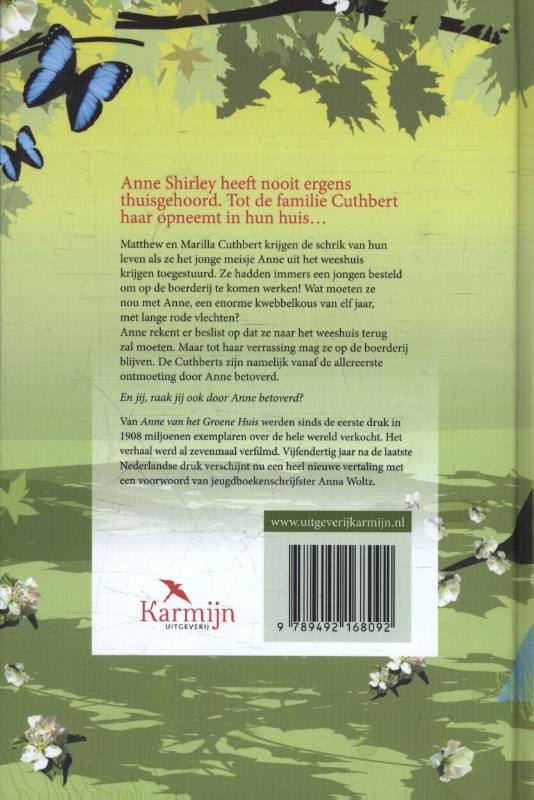 Anne van het Groene Huis / Anne van het groene huis / 1 achterkant