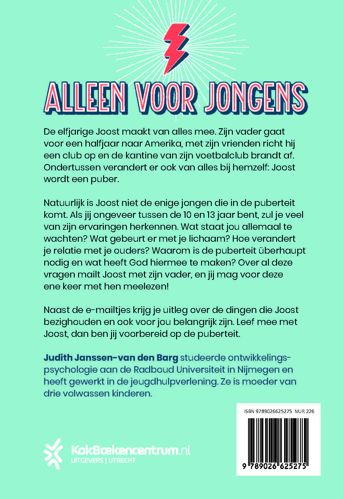 Alleen voor jongens achterkant
