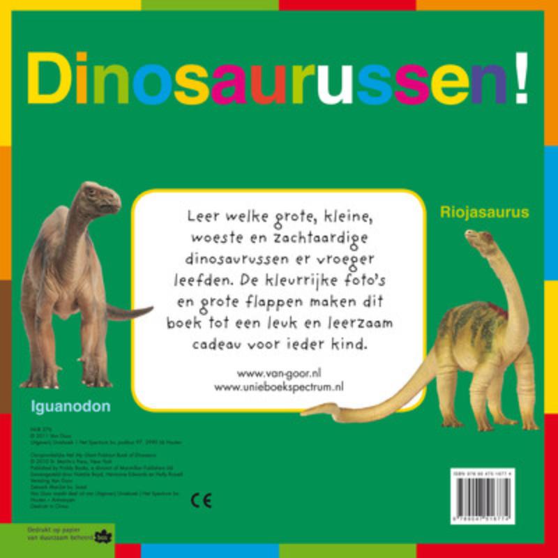Dinosaurussen! achterkant