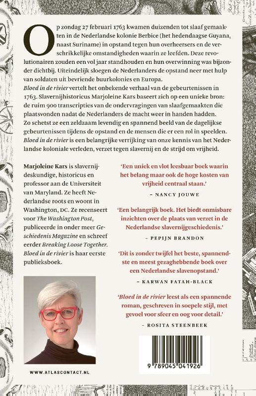 Bloed in de rivier achterkant