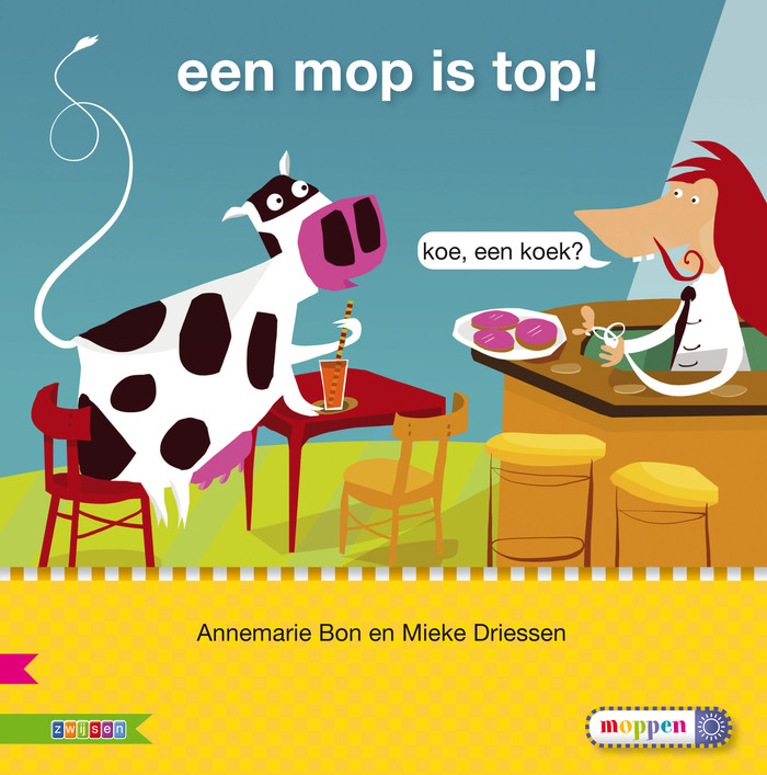 Veilig leren lezen  -  Een mop is top! AVI M3