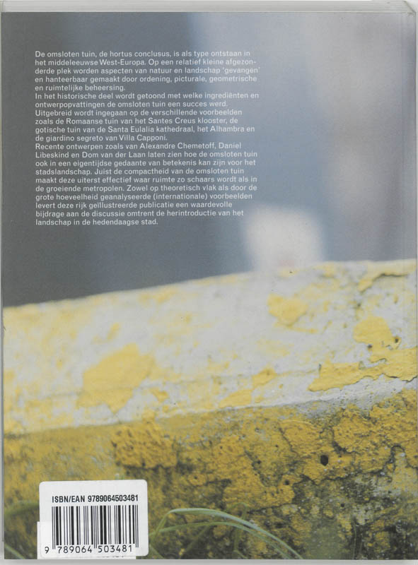 De omsloten tuin De omsloten tuin achterkant