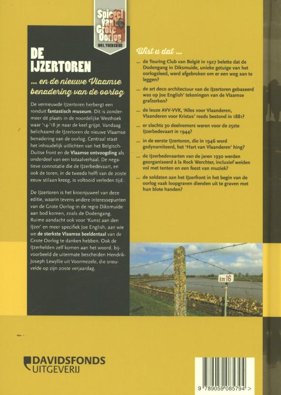 De IJzertoren / Spiegel van de Grote Oorlog / 2 achterkant