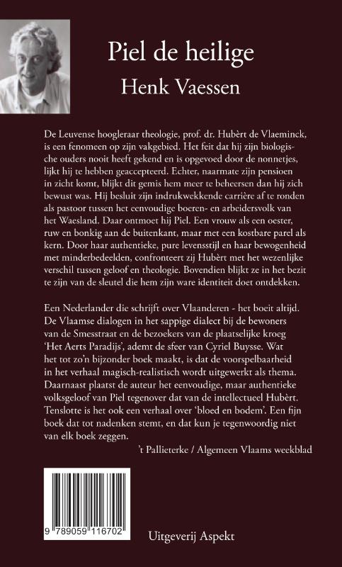 Piel de heilige achterkant