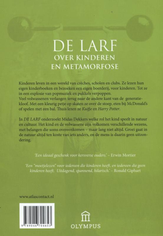 De larf achterkant