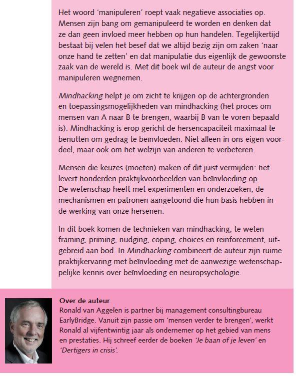 Mindhacking achterkant