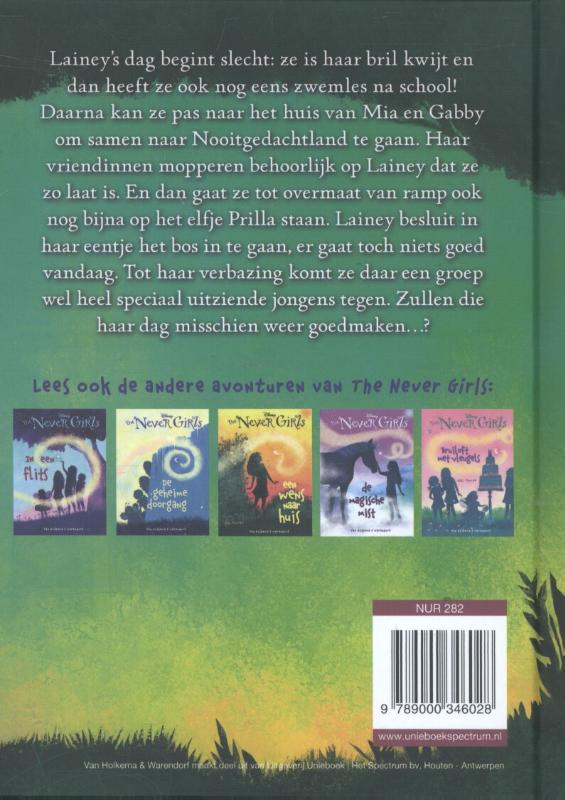 Het wilde woud / The Never Girls / 6 achterkant