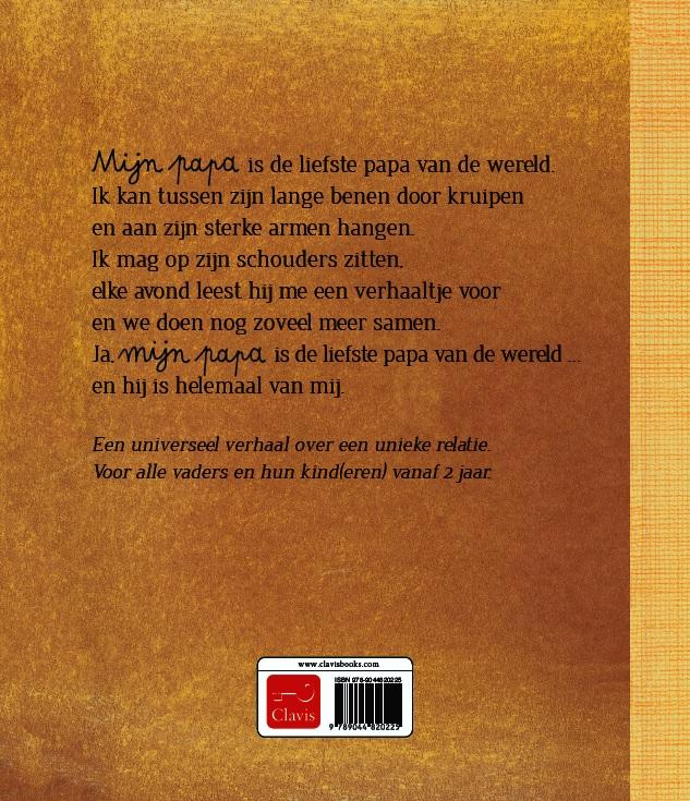 Mijn papa achterkant