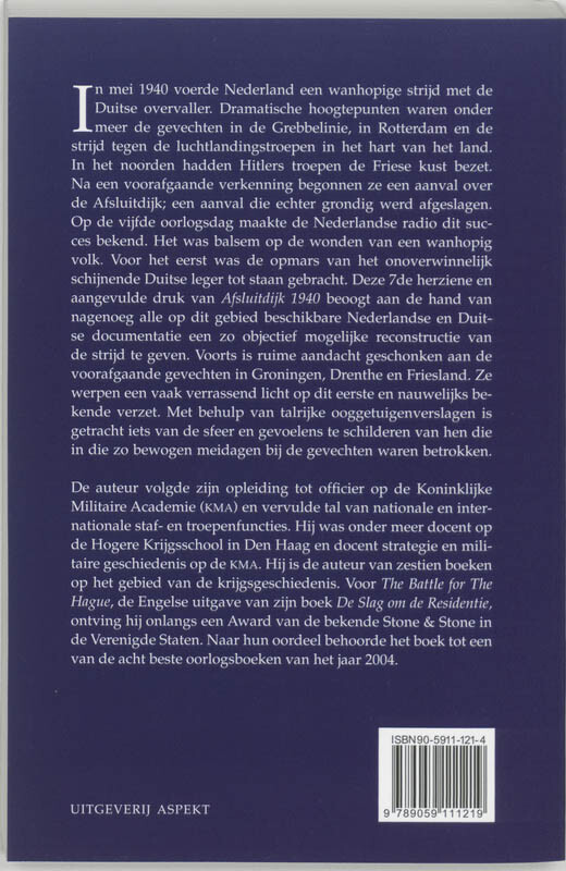 Afsluitdijk 1940 achterkant