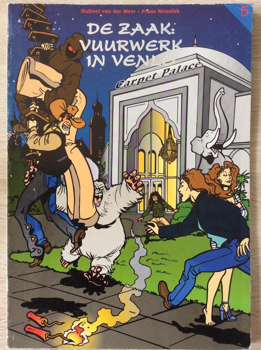 boekenbalie_9789068930054_cover de zaak :  Vuurwerk in Venlo (stripboek)