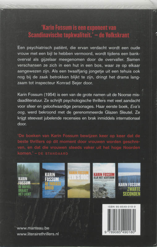 Wie de wolf vreest Wie de wolf vreest achterkant