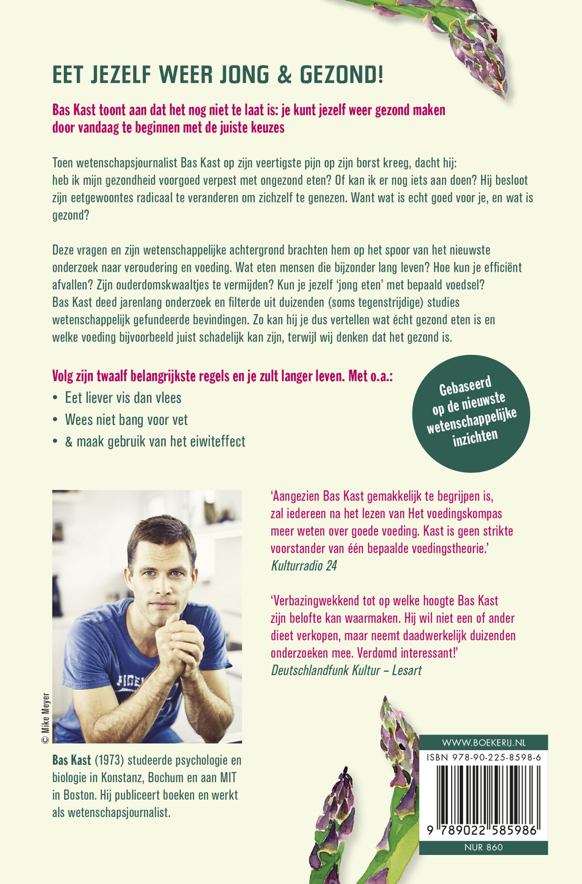 Het voedingskompas achterkant