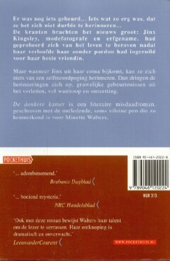 De donkere kamer / Pockethuis achterkant