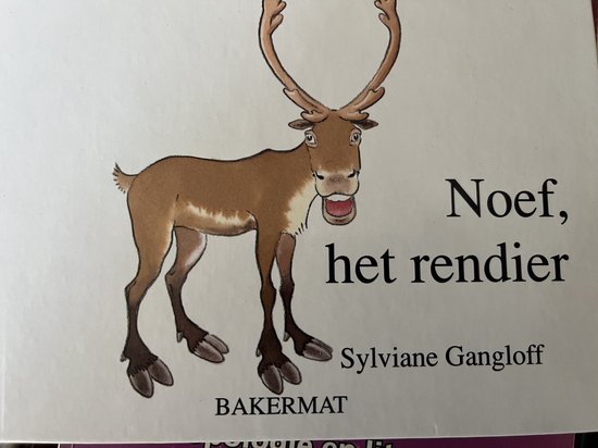 Potloodstreken Noef, het rendier