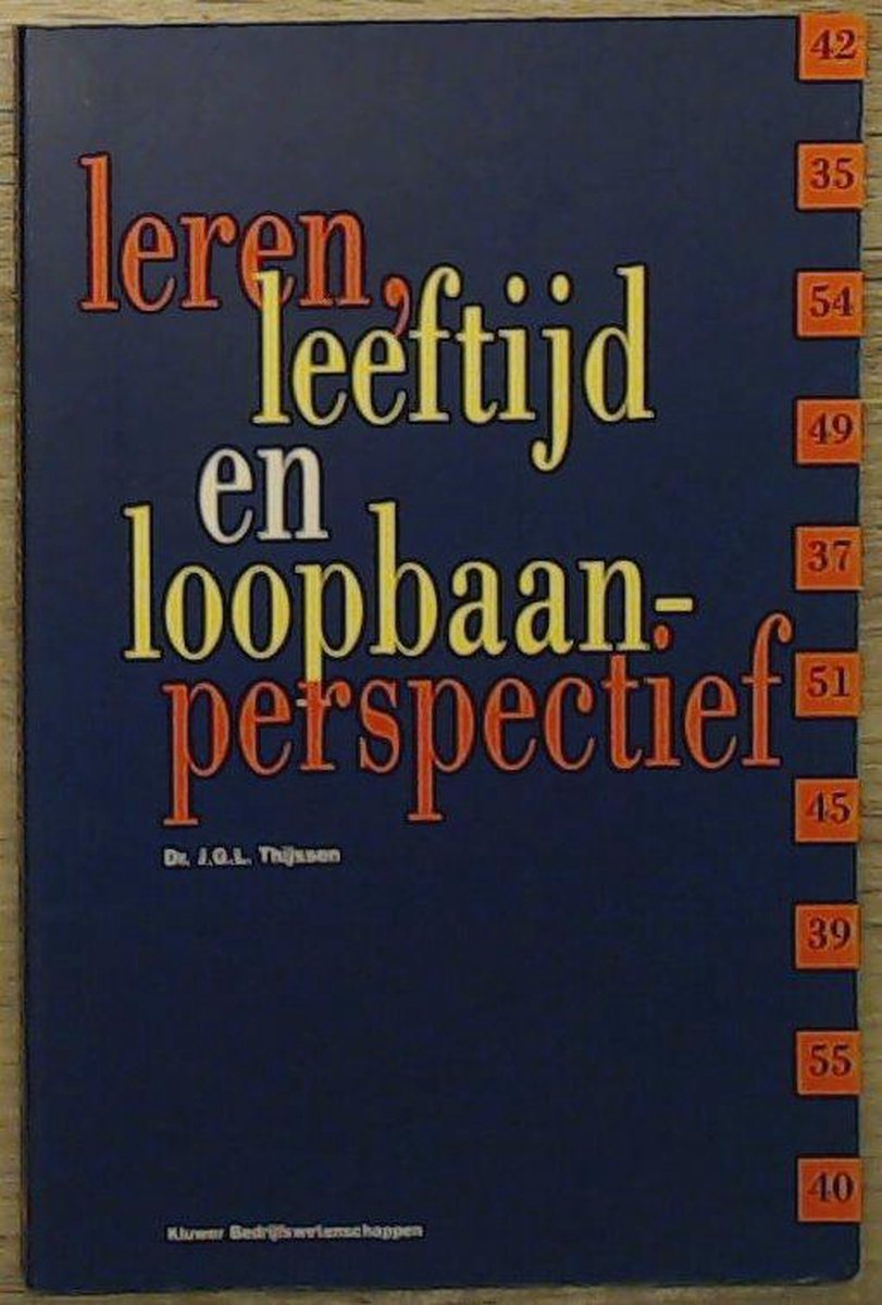 Leren, leeftijd en loopbaanperspectief