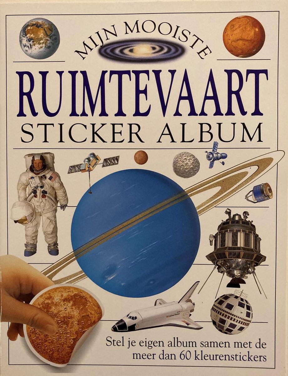 Ruimtevaart stickerboek