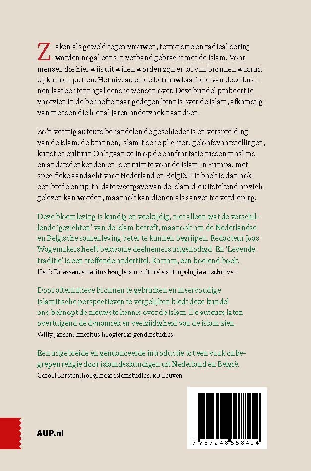 Inleiding tot de islam achterkant