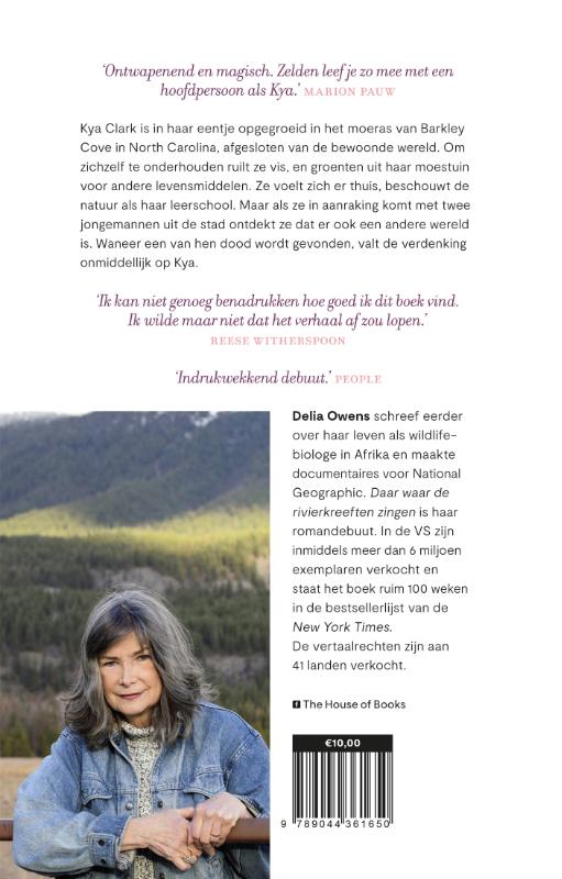 Daar waar de rivierkreeften zingen Daar waar de rivierkreeften zingen achterkant