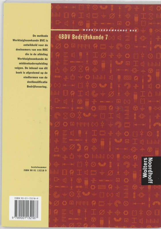 4 BDV 7 Bedrijfskunde 4 BDV 7 Bedrijfskunde achterkant