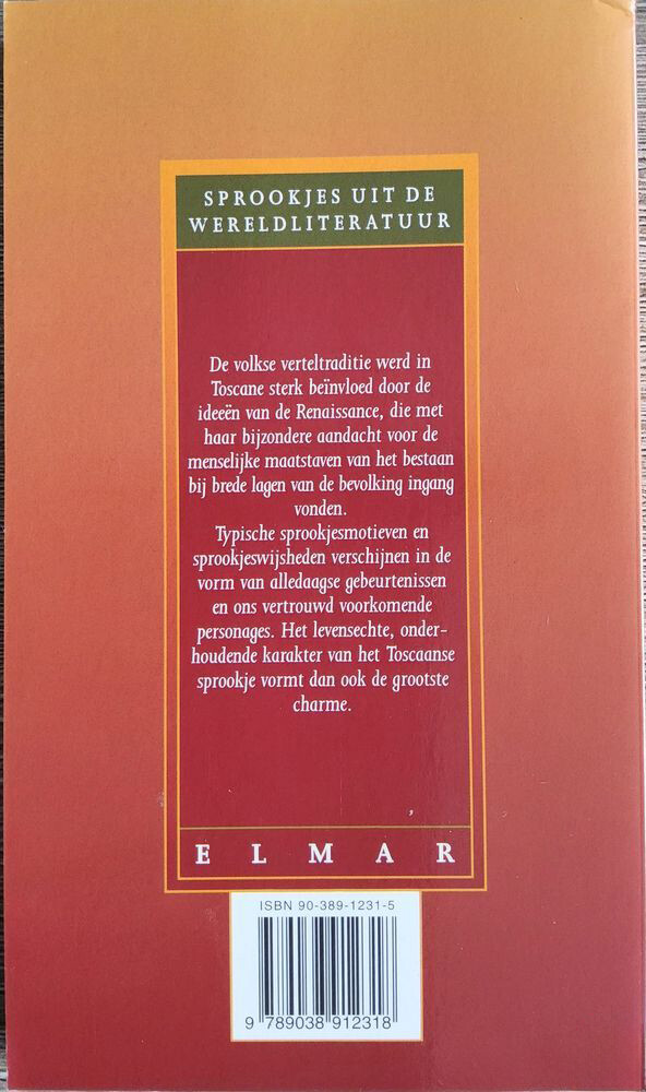 Toscaanse sprookjes / Sprookjes uit de wereldliteratuur achterkant