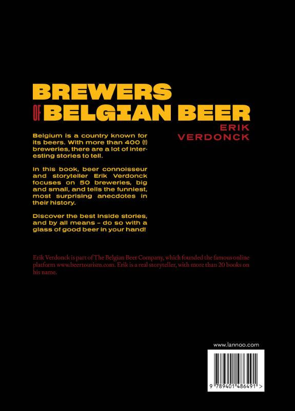 Brewers of Belgian Beer achterkant