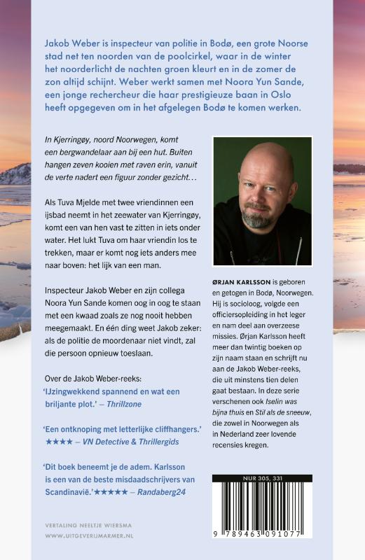 De nacht reist alleen / Jakob Weber / 2 achterkant