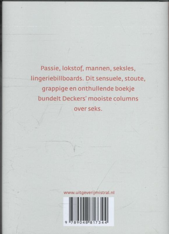 Seks Seks achterkant