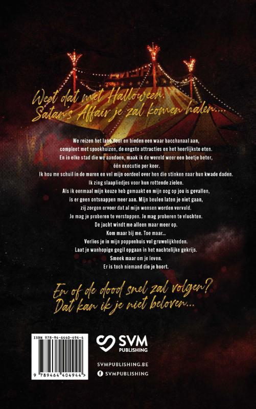 Satan's Affair achterkant