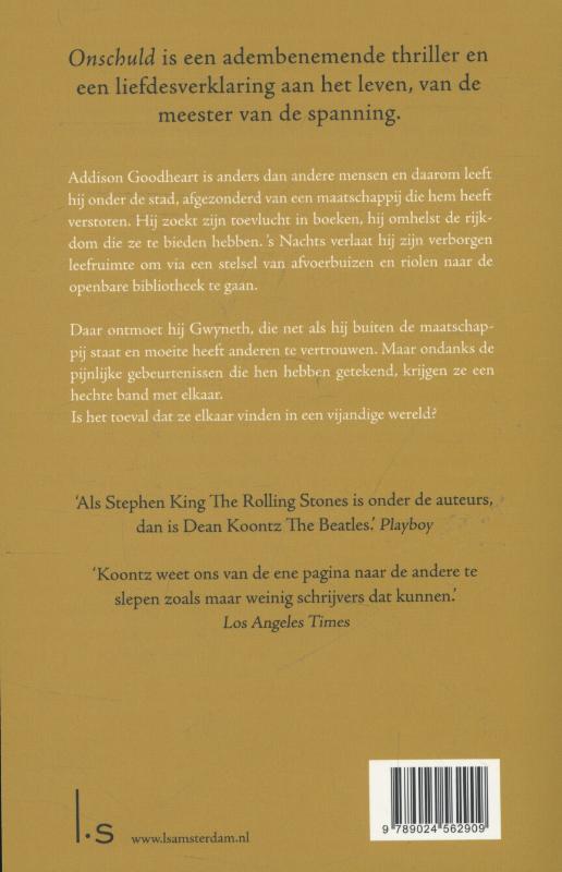 Onschuld achterkant