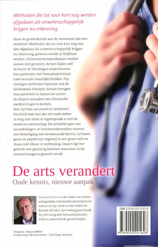 De arts verandert achterkant