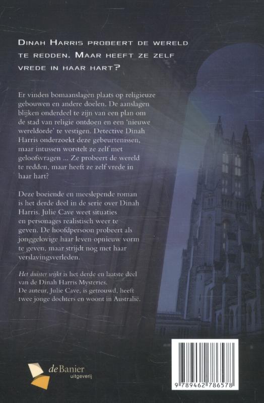 Het duister wijkt / Dinah Harris-mysteries / 3 achterkant