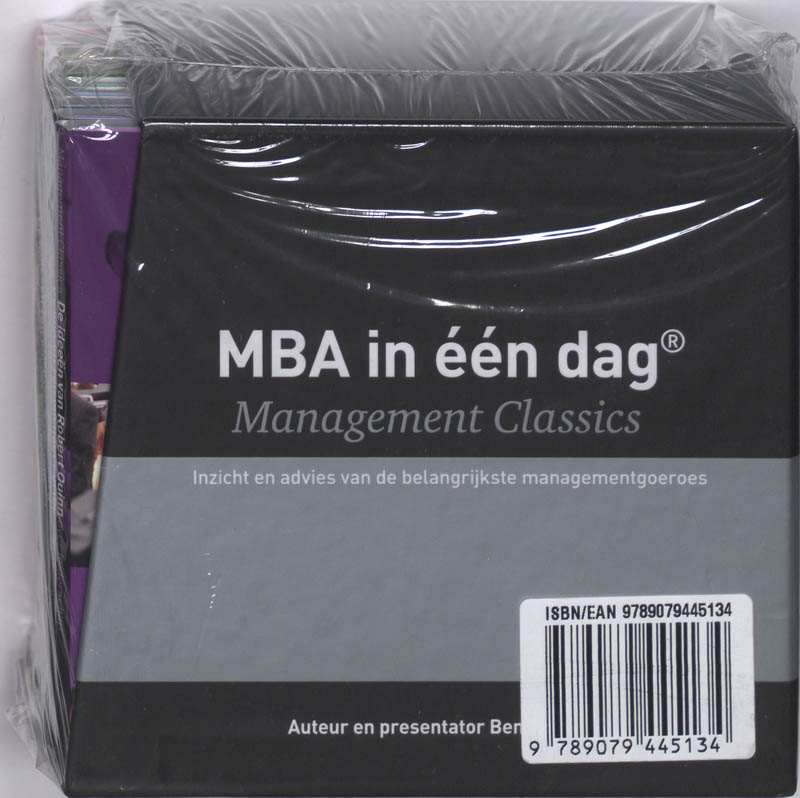 Management classics - MBA in één dag - Management Classics achterkant