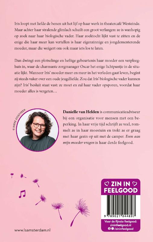 Even aan mijn moeder vragen achterkant
