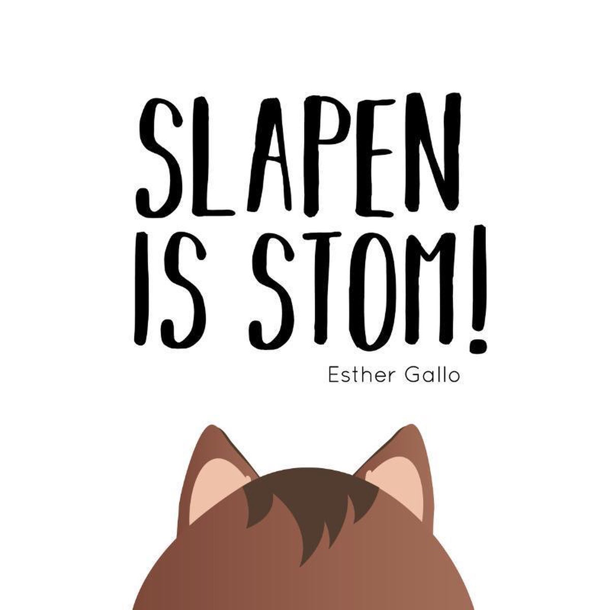 Slapen is stom!