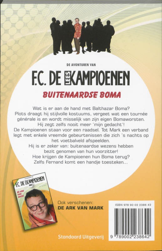 Buitenaardse Boma / F.C. De Kampioenen achterkant