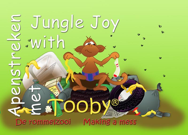 Apenstreken met Tooby - Jungle Joy with Tooby 6 -   De rommelzooi - Making a mess