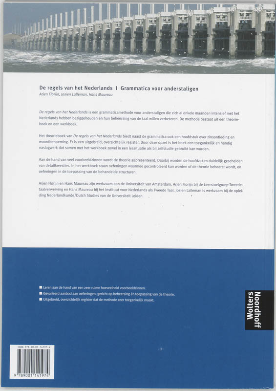 De regels van het Nederlands Werkboek achterkant